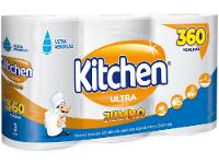 Papel Toalha Folha Dupla Jumbo Kitchen - 4