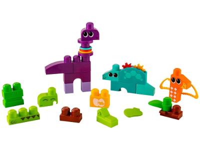 Blocos de Montar MEGA BLOKS Dinossauros Brincalhões 24 Peças