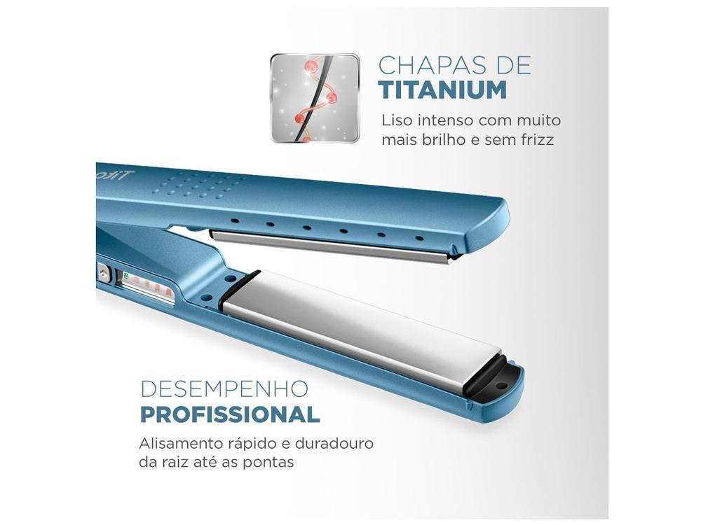 Chapinha/Prancha de Cabelo Mondial Titanium Pro - 3