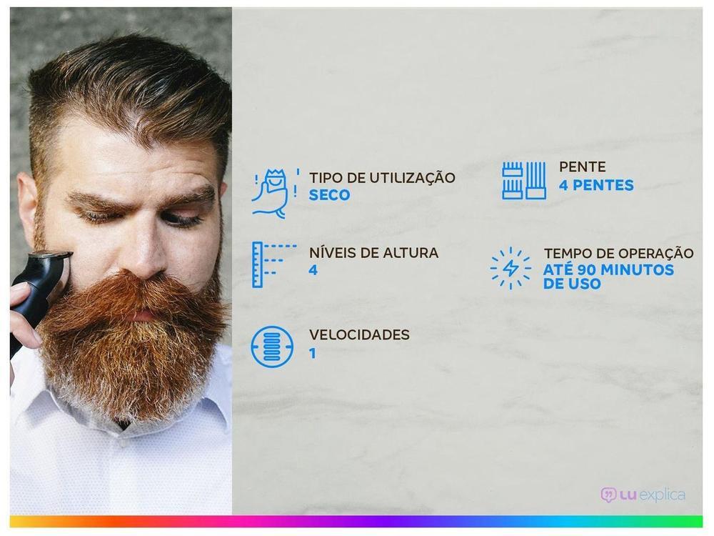 Aparador de Pelos Mondial Super Groom 10 em 1 - 2