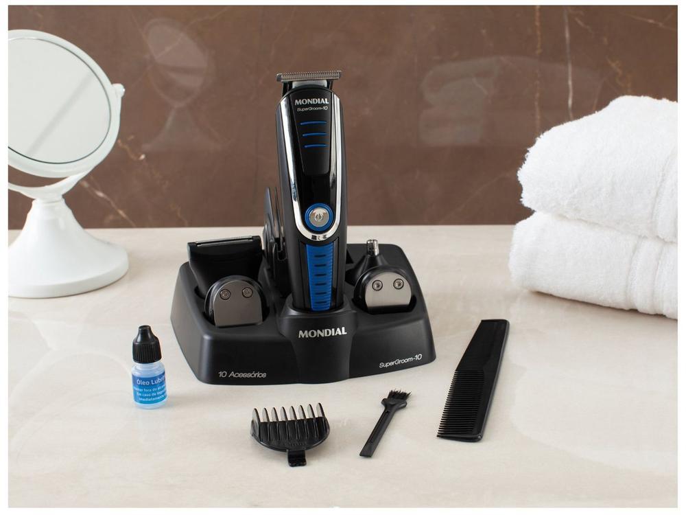 Aparador de Pelos Mondial Super Groom 10 em 1 - 8