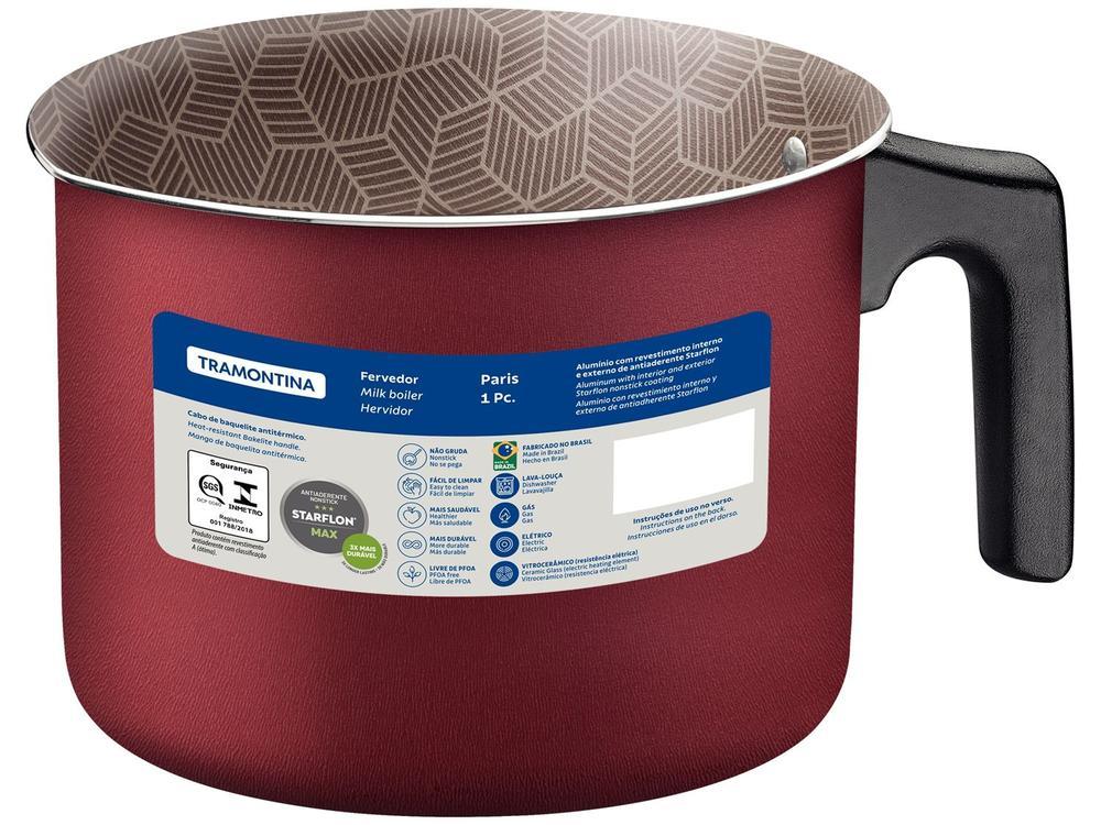 Fervedor Tramontina de Alumínio 1,9L 14cm Paris - 3