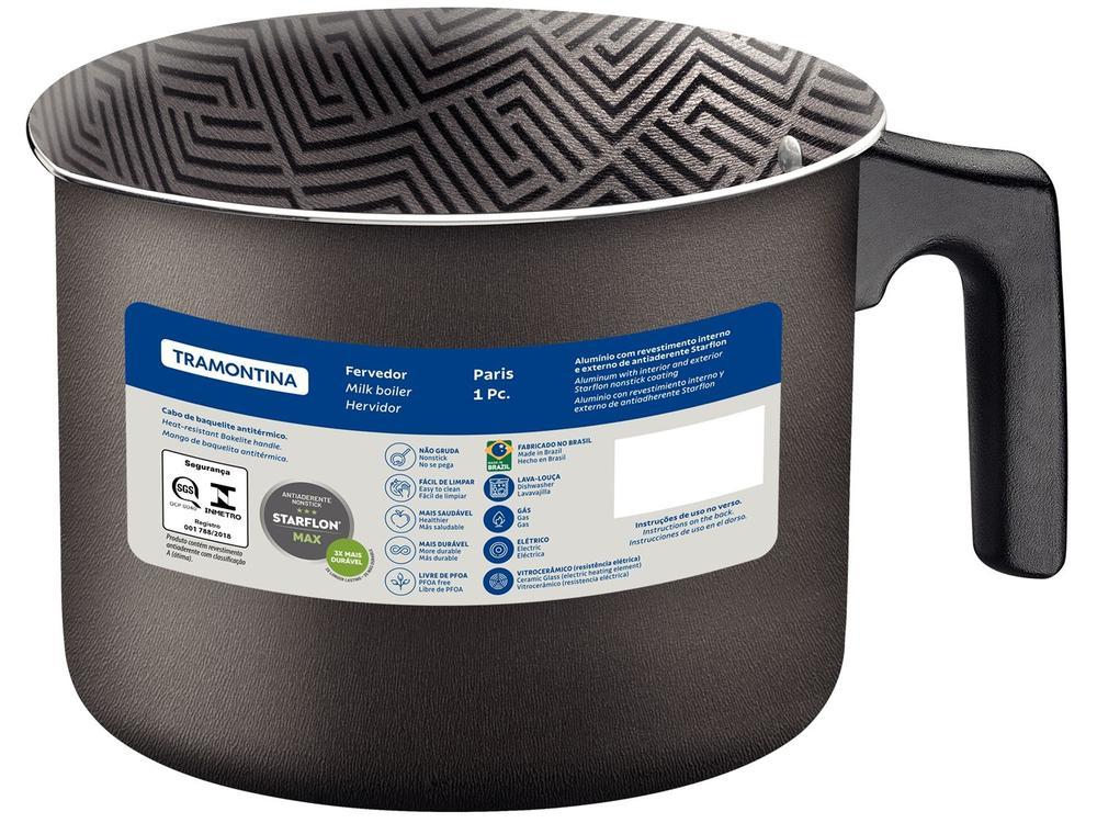 Fervedor Tramontina de Alumínio 1,2L 12cm Paris - 3