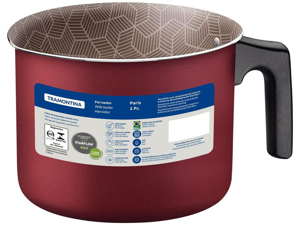 Fervedor Tramontina de Alumínio 1,2L 12cm Paris - 3