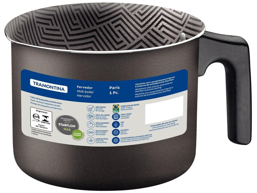 Fervedor Tramontina de Alumínio 0,8L 10cm Paris - 3