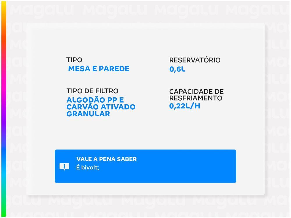 Purificador de Água Midea de Mesa e Parede - 2