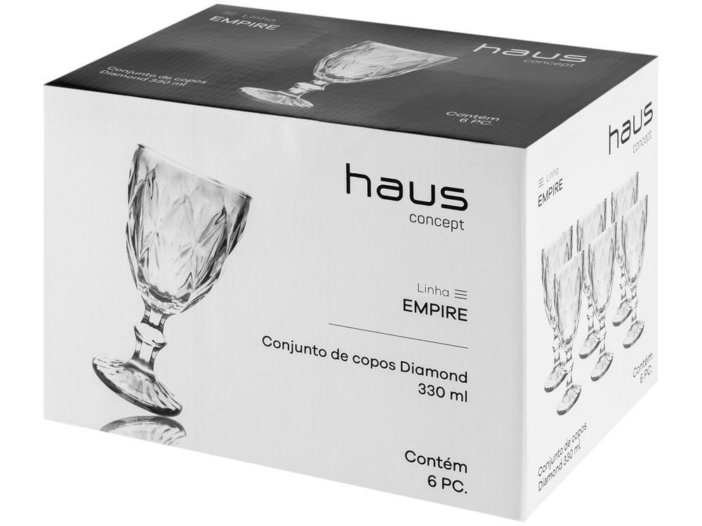 Jogo de Taças para Bebidas de Vidro 330ml - 7