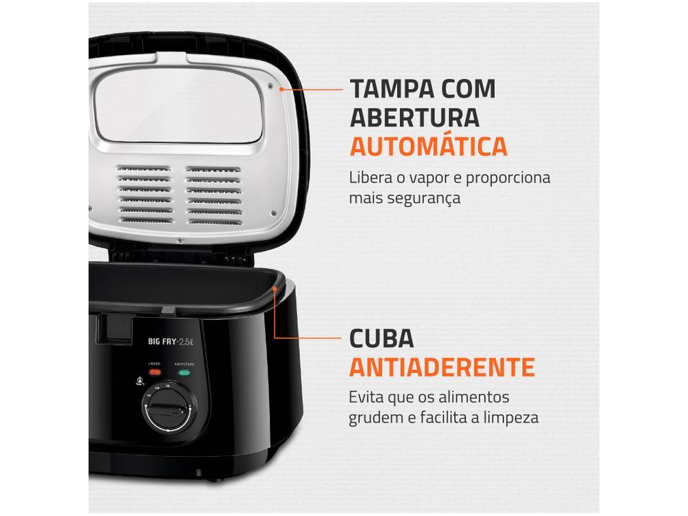 Fritadeira Elétrica com Óleo Mondial Big Fry FT-07 - 4
