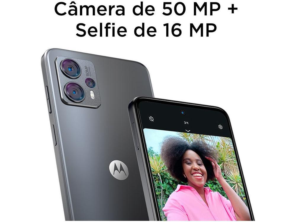 Smartphone Motorola Moto G23 128GB Grafite 4G Octa-Core 4GB RAM 6,5" Câm. Tripla + Selfie 16MP Dual Chip - 6