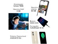 Smartphone Motorola Moto E13 64GB Off-White 4G Octa-Core 4GB RAM 6,5" Câm. 13MP + Selfie 5MP Dual Chip - 5