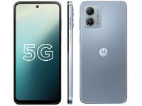 Smartphone Motorola Moto G53 128GB Prata 5G Snapdragon 480+ Octa-Core 4GB RAM 6,5" Câm. Dupla + Selfie 8MP Dual Chip - 1