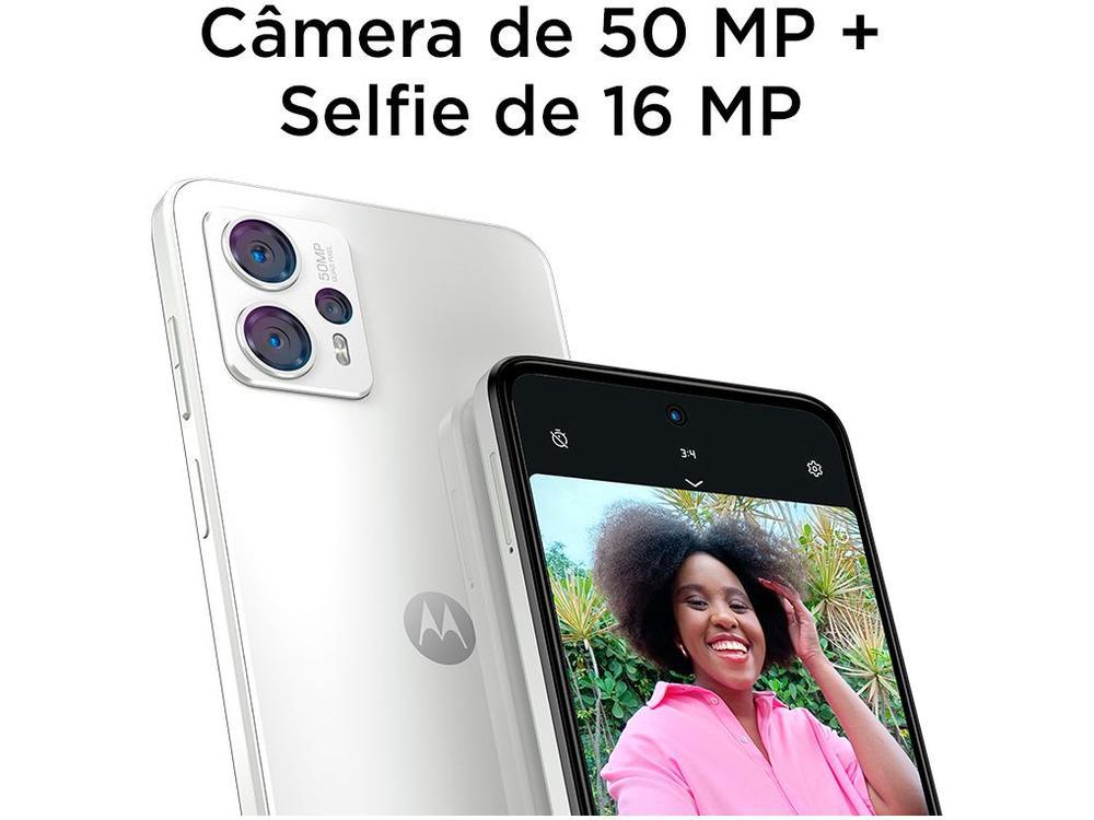 Smartphone Motorola Moto G23 128GB Branco 4G Octa-Core 4GB RAM 6,5" Câm. Tripla + Selfie 16MP Dual Chip - 6