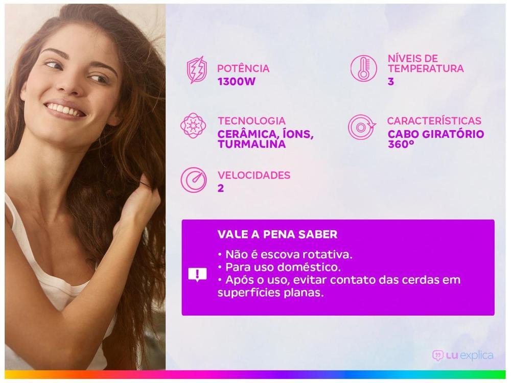 Escova Secadora Britânia BEC02PR 1300W - 3