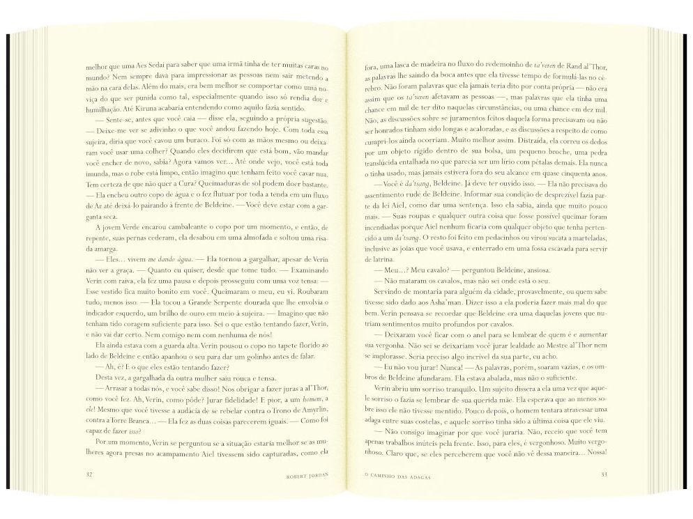 Livro O Caminho das Adagas Robert Jordan - 7