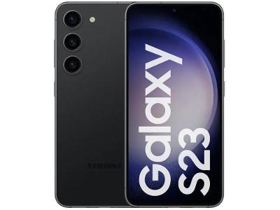 Smartphone Samsung Galaxy S23 256GB Preto 5G 8GB RAM 6,1” Câm Tripla + Selfie 12M