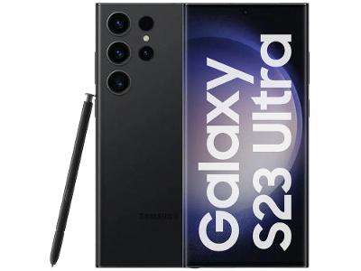 Smartphone Samsung Galaxy S23 Ultra 512GB Preto 5G 12GB RAM 6,8” Câm. Quádrupla + Selfie 12M