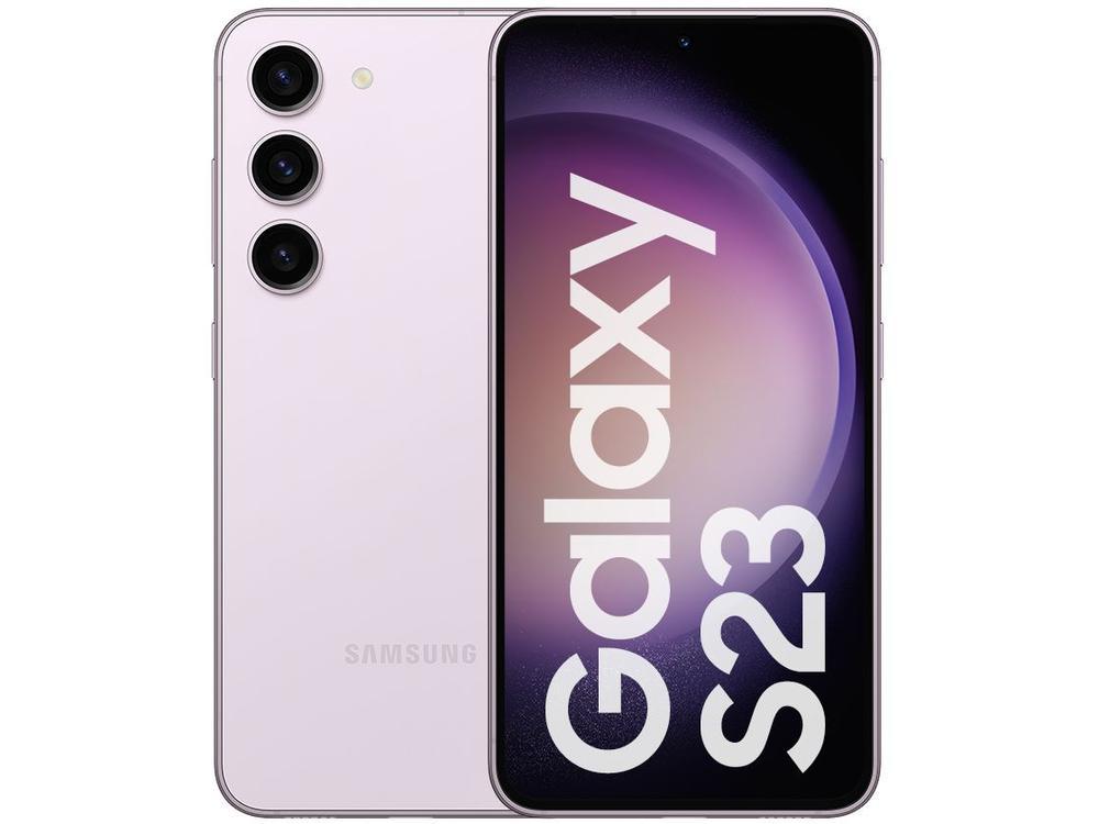 Smartphone Samsung Galaxy S23 128GB Violeta 5G 8GB RAM 6,1” Câm Tripla + Selfie 12MP - 1