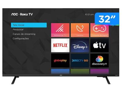 Smart TV 32” HD D-LED AOC 32S5135/78G VA