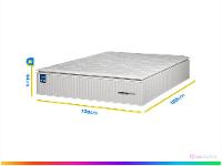 Colchão Casal Plumatex de Mola Ensacada