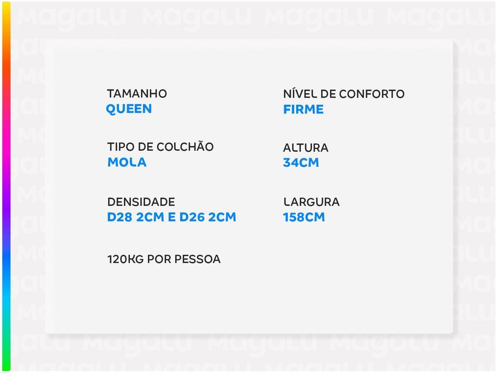 Colchão Queen Plumatex de Mola Ensacada - 3