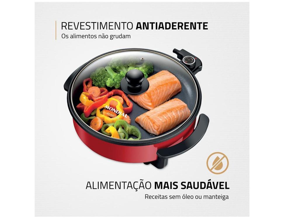 Panela Elétrica Multifuncional Grill Redonda - 2