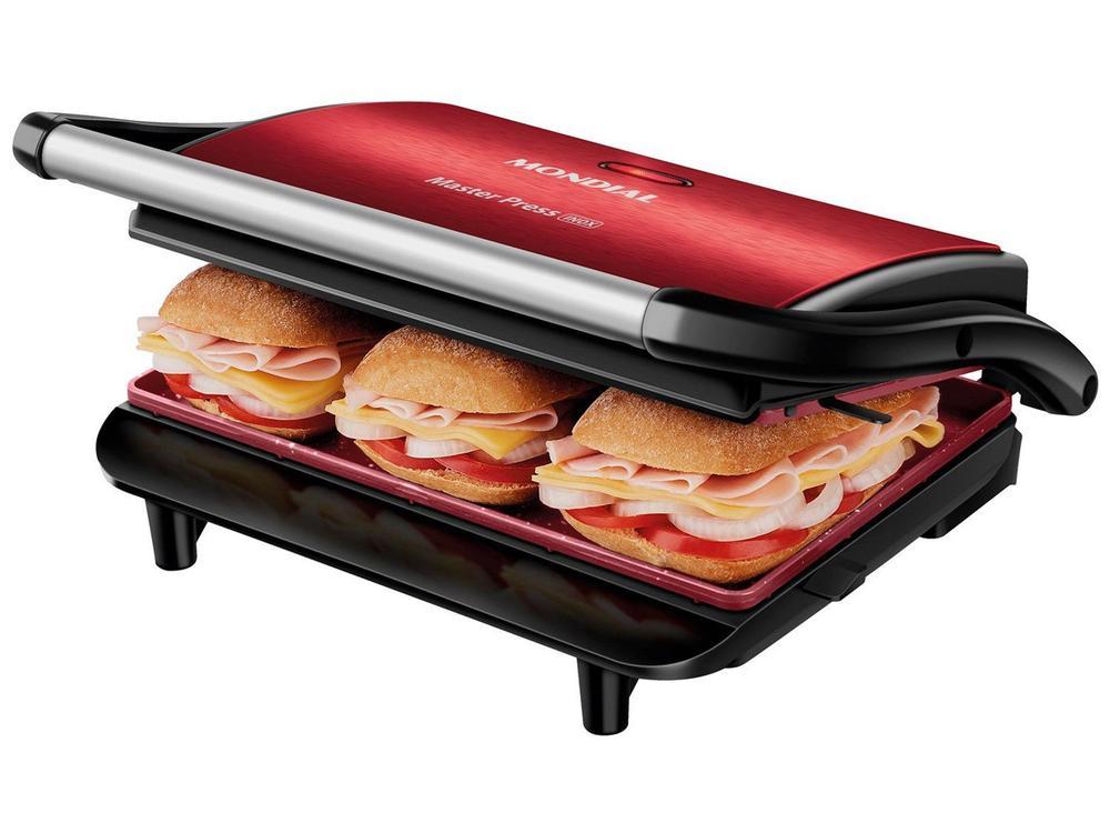 Grill Mondial Master Press 2 em 1 Retangular - 4