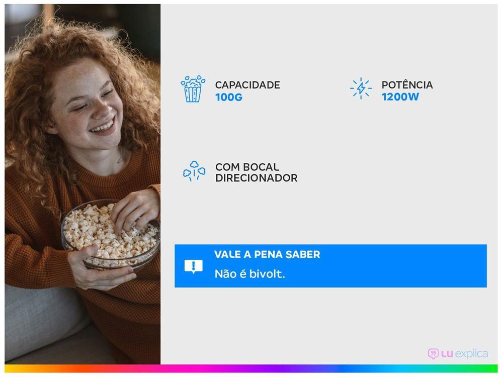 Pipoqueira Elétrica Mondial Popflix PP-03 - 2