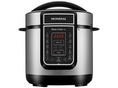 Panela de Pressão Elétrica Digital Mondial 3L