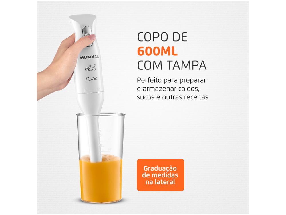 Mixer 2 em 1 Mondial 200W Branco M-15-W - 15