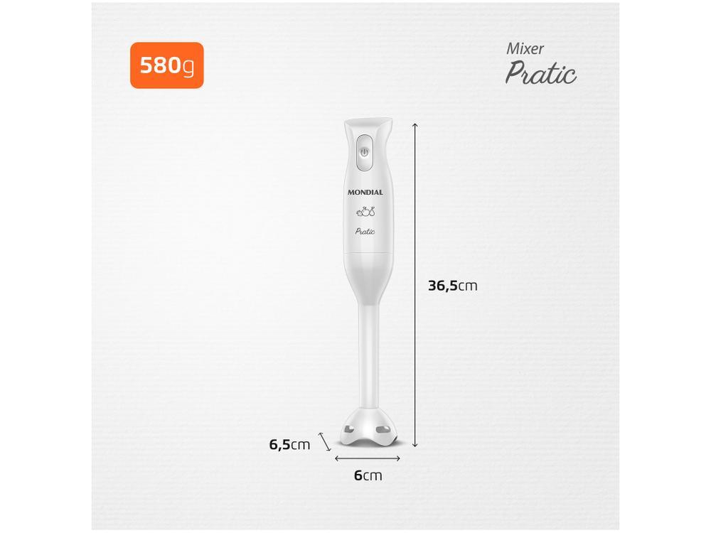 Mixer 2 em 1 Mondial 200W Branco M-15-W - 10