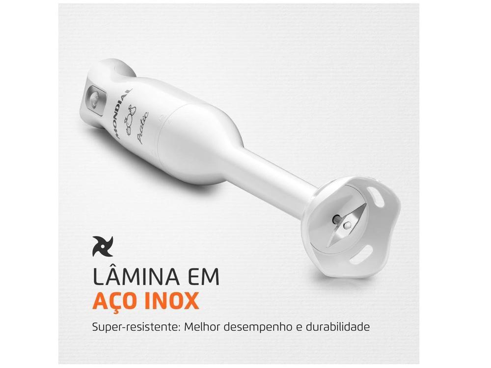 Mixer 2 em 1 Mondial 200W Branco M-15-W - 4