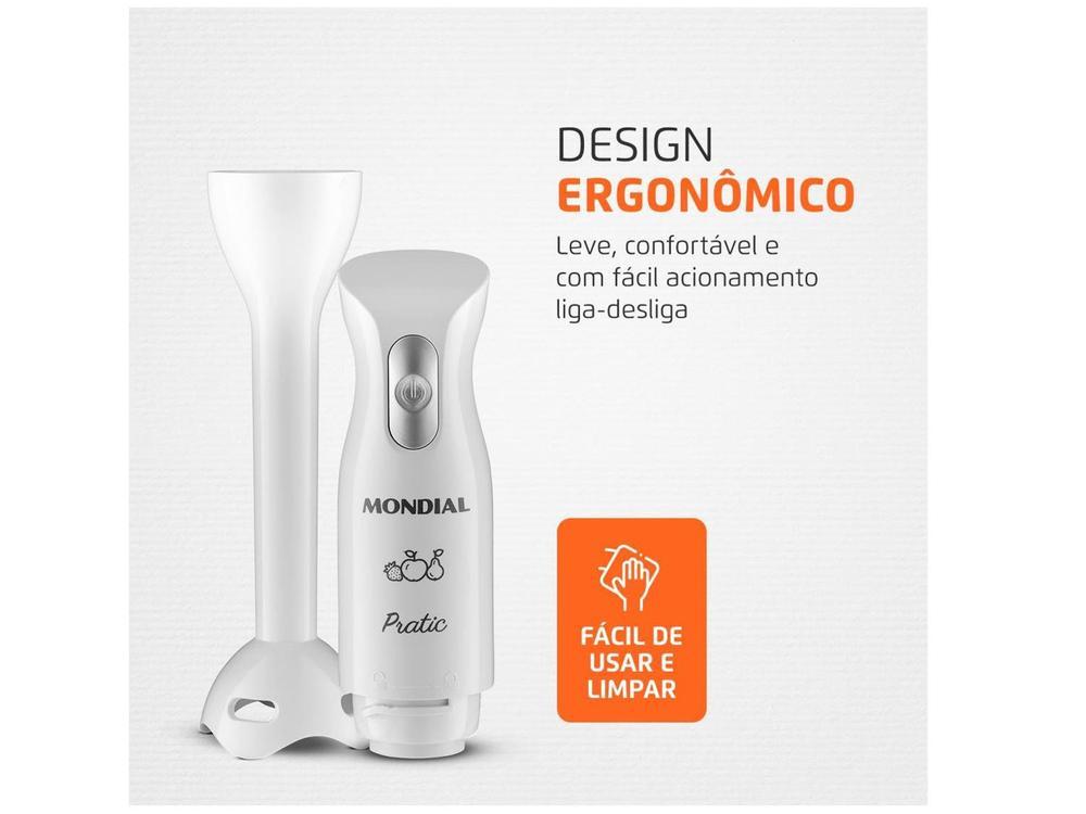 Mixer 2 em 1 Mondial 200W Branco M-15-W - 7