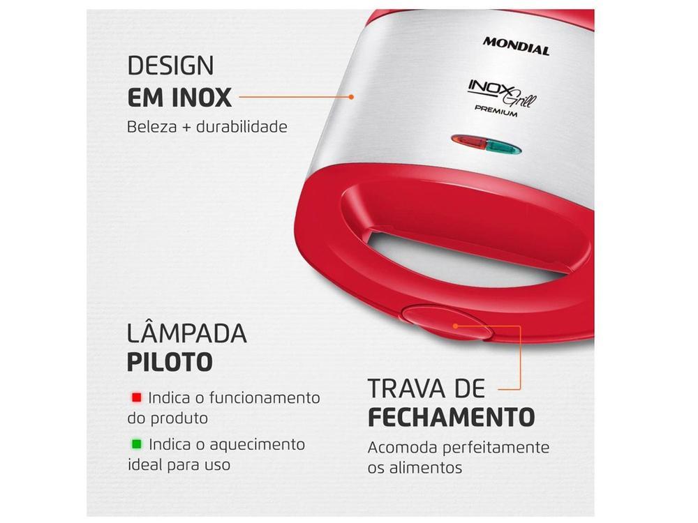 Sanduicheira Grill Mondial Premium S-19 - 6