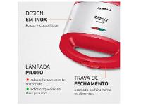 Sanduicheira Grill Mondial Premium S-19 - 6