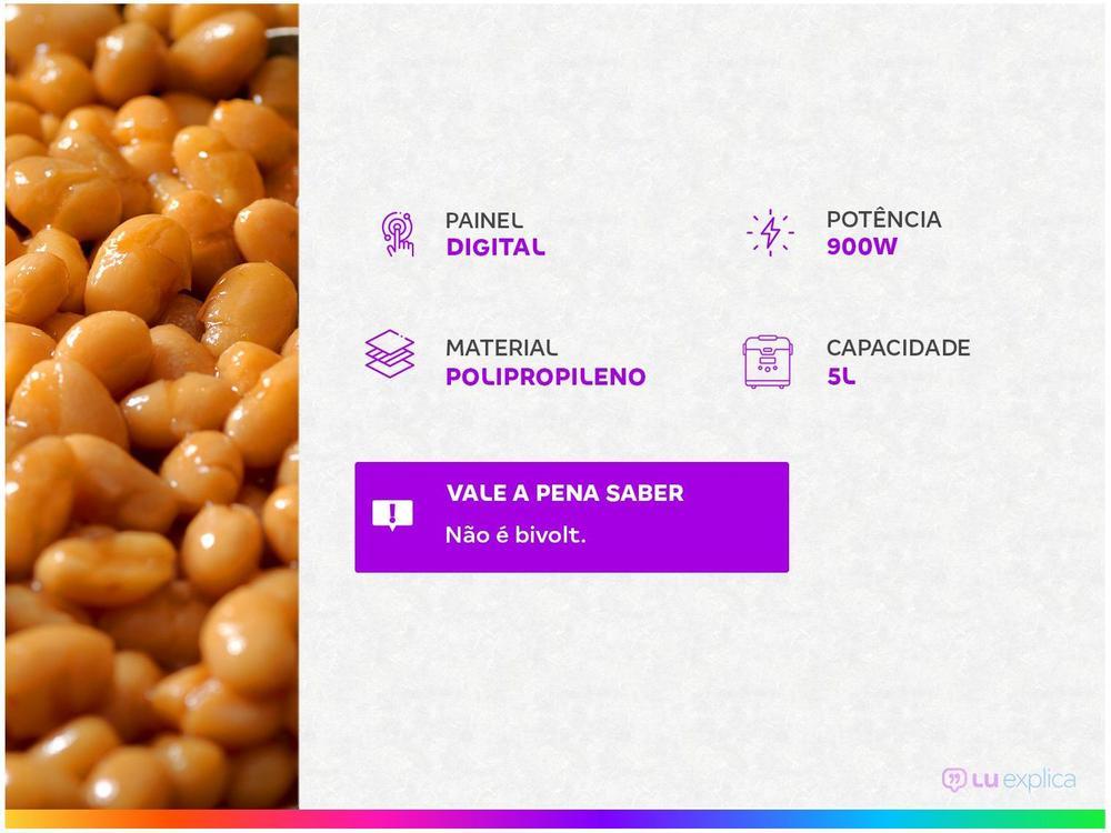 Panela de Pressão Elétrica Digital Mondial 5L - 2