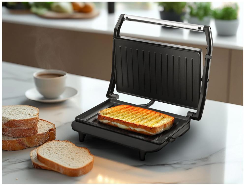 Grill Mondial PG-01 Master Press 2 em 1 Retangular - 3