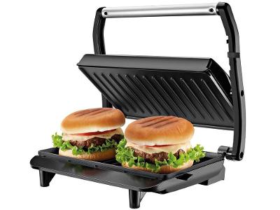 Grill Mondial PG-01 Master Press 2 em 1 Retangular 1000W Antiaderente