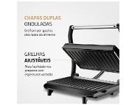 Grill Mondial PG-01 Master Press 2 em 1 Retangular - 6