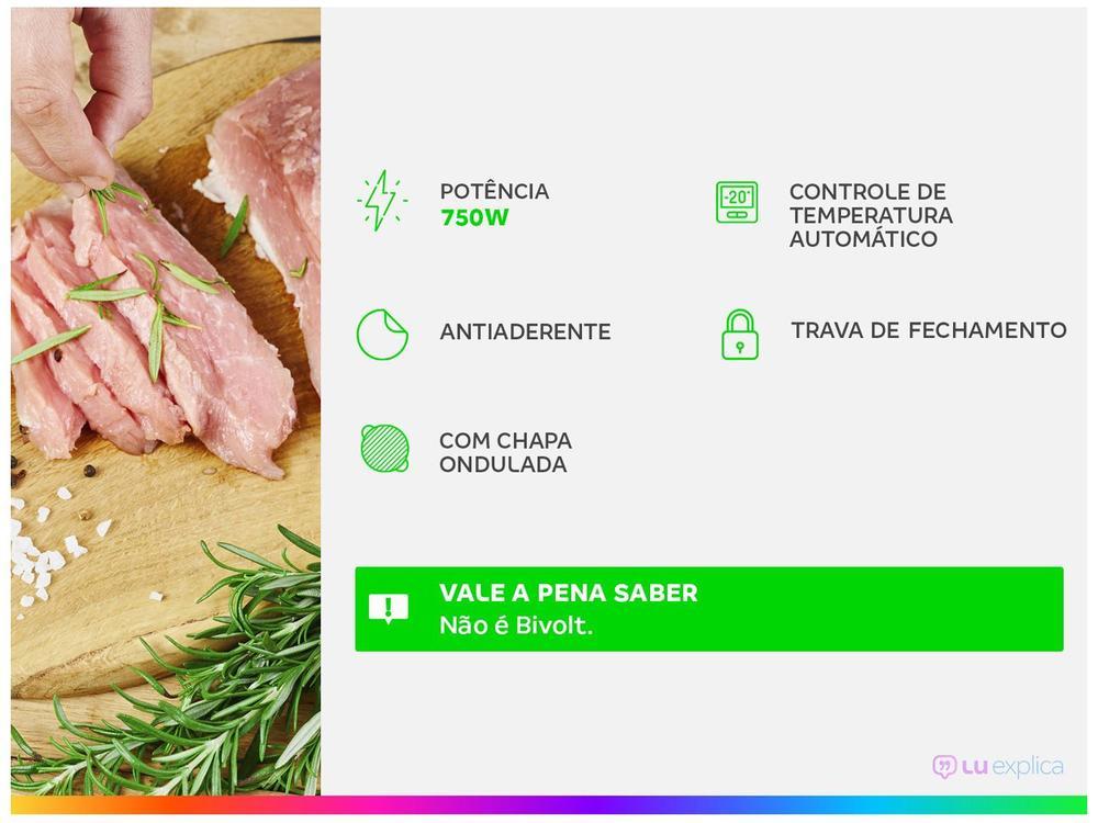 Sanduicheira Grill Mondial Master S-20 Preta - 2