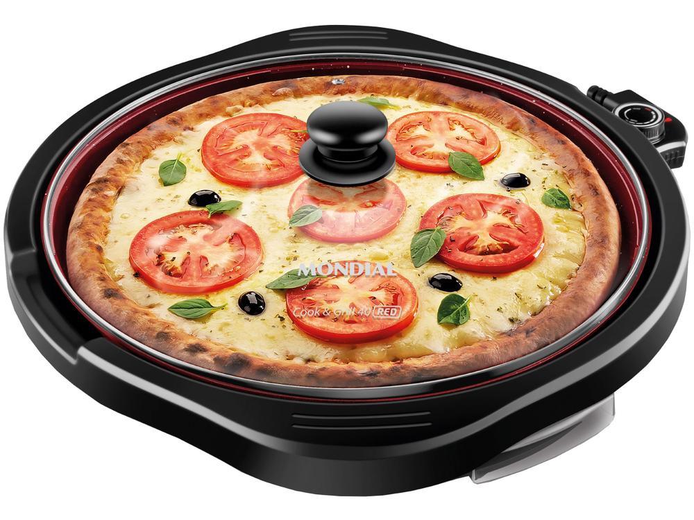 Grill Mondial G-03-RC Redondo 1270W Antiaderente - 1