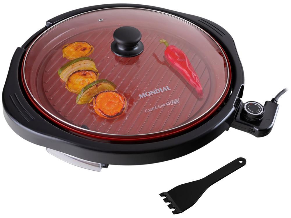 Grill Mondial G-03-RC Redondo 1270W Antiaderente - 8