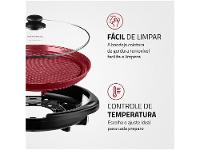 Grill Mondial G-03-RC Redondo 1270W Antiaderente - 5