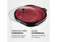 Grill Mondial G-03-RC Redondo 1270W Antiaderente - 6