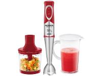 Mixer 2 em 1 Mondial 500W Vermelho e Inox - 1