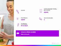 Mixer 2 em 1 Mondial 500W Vermelho e Inox - 2