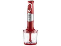Mixer 2 em 1 Mondial 500W Vermelho e Inox - 5
