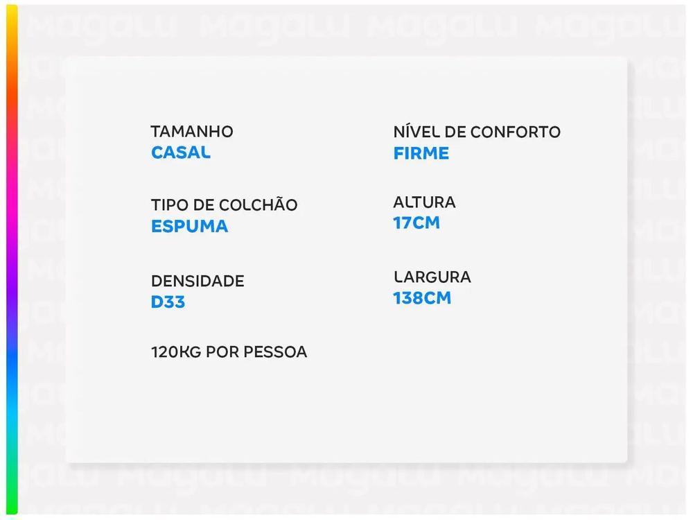 Colchão Casal Prorelax de Espuma D33 - 3