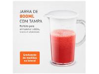 Mixer 2 em 1 Mondial 500W Preto e Prata Premium - 8