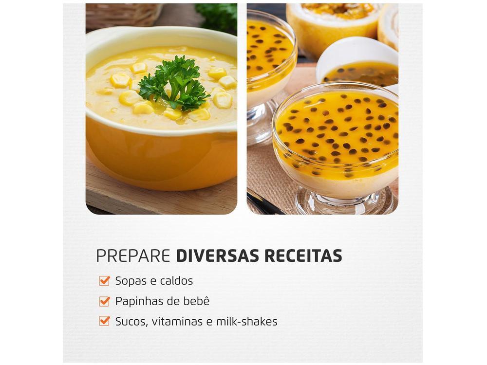 Mixer 2 em 1 Mondial 200W Vermelho M-15-R  - 6