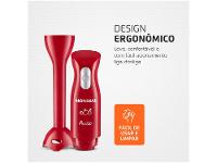 Mixer 2 em 1 Mondial 200W Vermelho M-15-R  - 14